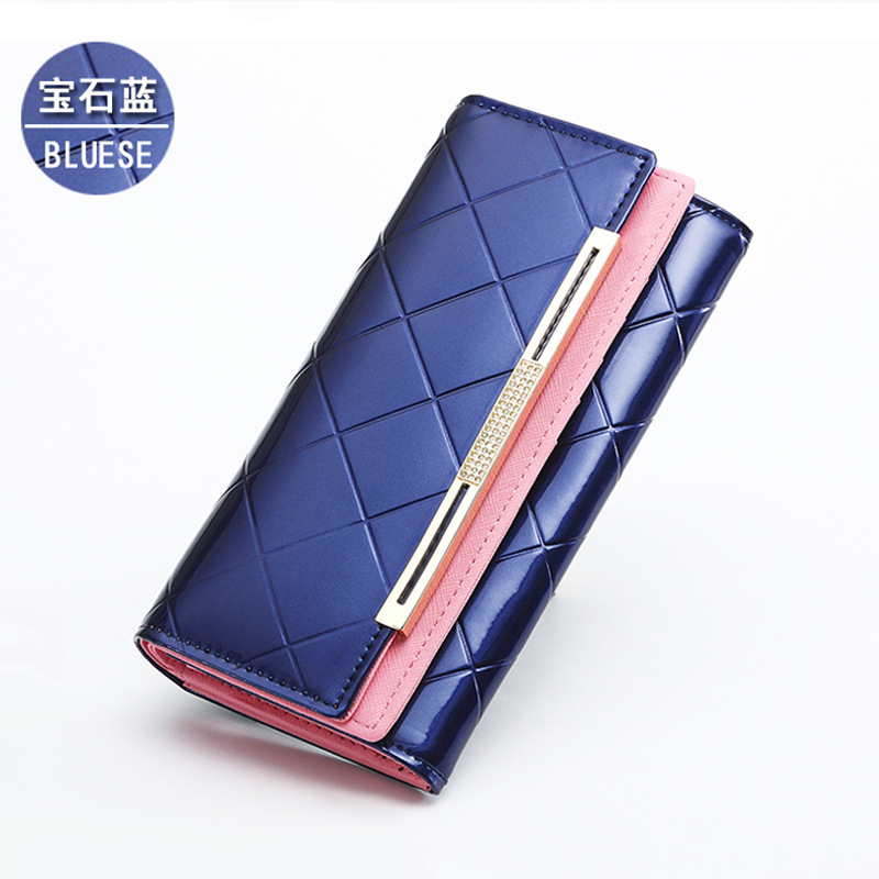 2023 New Women's Purse Long Leather Cowhide High-End Exquisite Wallet Wallet Multi-Card Large Capacity Zipper Application Scenario