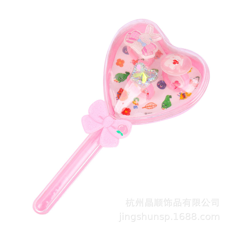Creative Fairy Wand Ring Gift Box Kindergarten Girls Baby Jewelry Storage Box Gift Cartoon Toy Magic Wand Item Picture