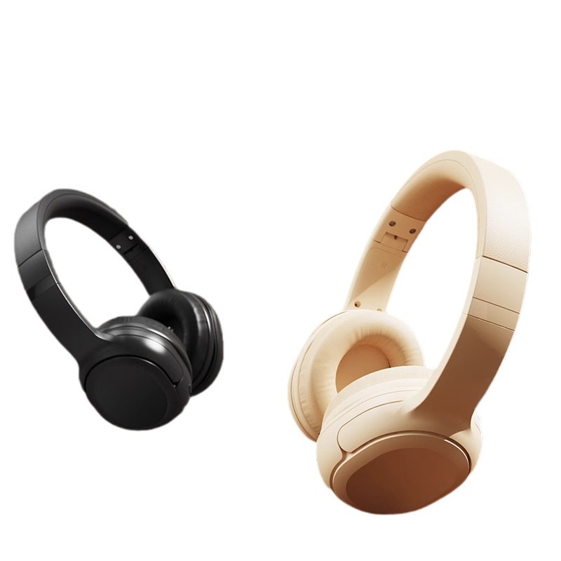 Jinyun Over-ear Headphones, Bluetooth noise-cancelling wireless gaming computer headset, wired girls' over-ear style 2024 New model Item Picture