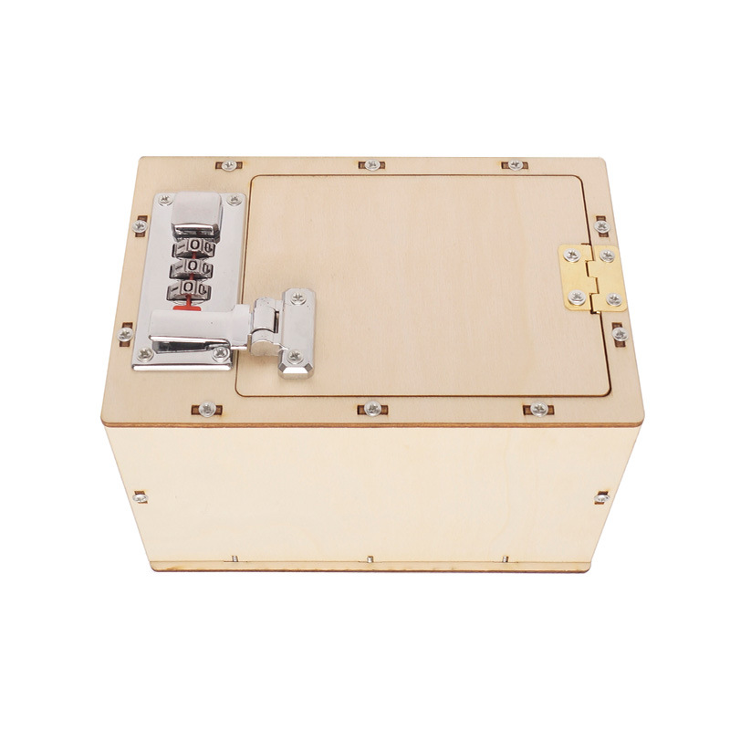 DIY mechanical password box for science experiments in primary and secondary schools, stem education, science teaching AIDS Application Scenario