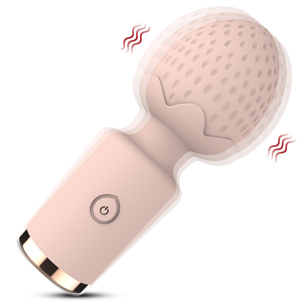 10-band USB charging female sex masturbation mini AV vibrator for adults full figure