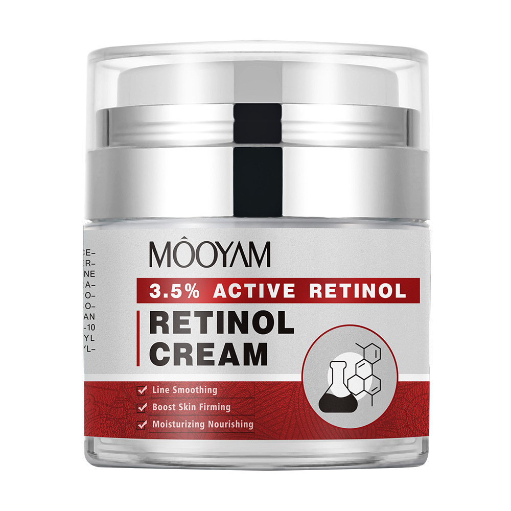 Retinol Cream Tightens And Rejuvenates The Skin, Highly Moisturizes And Resists Early Aging. It Contains 3.5% Active Retinol Essence Anti-Wrinkle Cream Item Picture
