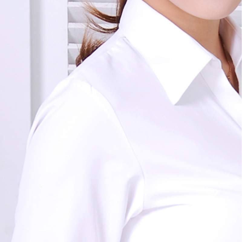 女式衬衫实物图