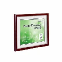 A3.A4木纹边新版个体营业执照相框税务登记证相框食品流通相框详情图3