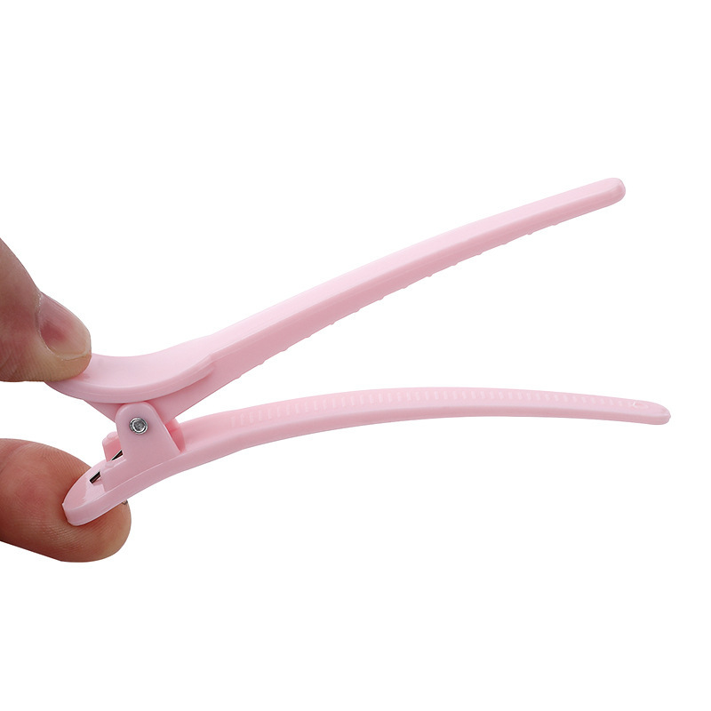 Home hair care one-line clip, colorful crocodile clip, layered clip, bangs positioning clip, hairdressing clip, positioning zone shanilak Specification image