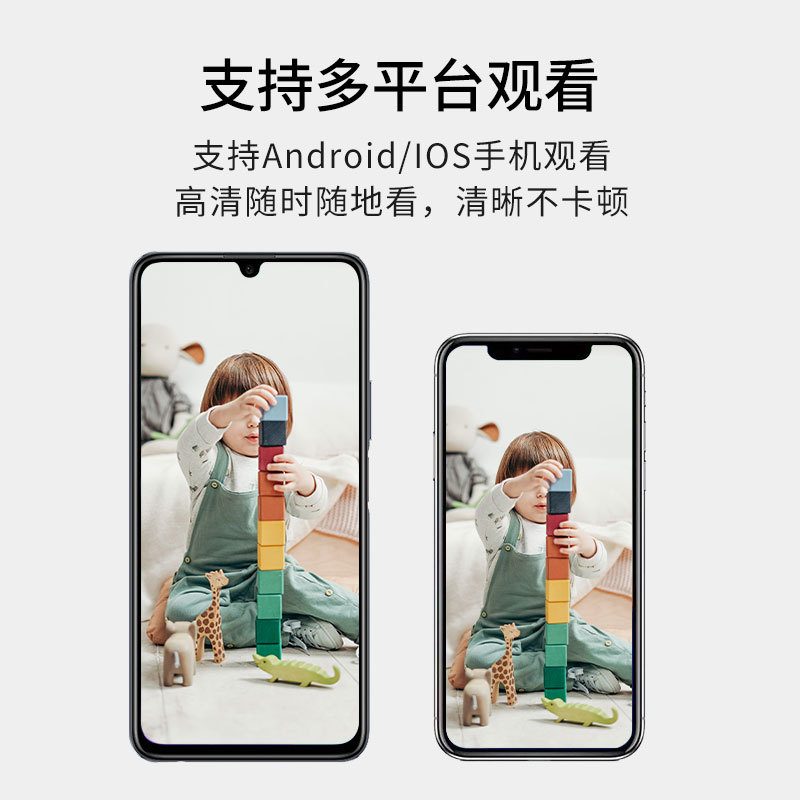 A9 battery-powered camera PIR human body sensing monitoring wifi smart home wireless network camera details Picture