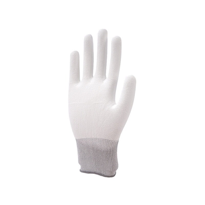 PU finger and palm coating nylon carbon fiber anti-static gloves, exclusively for men and women in the electronics factory workshop, for dust-free operation Specification image