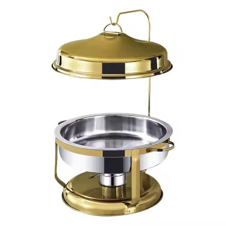9.0L Large Capacity Dome Stainless Steel Buffet With Cover Buffet Food Heater Hotel Restaurant Item Picture