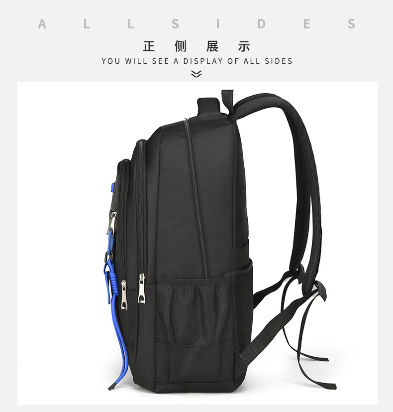 Mochila de moda multifuncional hombre negocios viaje de ocio mochila portátil bolsa de deporte al aire libre para estudiantes universitarios pic 14
