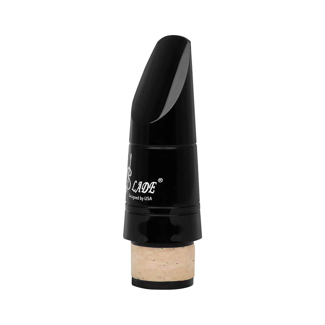 SLADE cabeza de gaita de clarinete premium cabeza de gaita de formica clarinete en si bemol boquilla para principiantes pipa negra cabeza de gaita boca Specification image