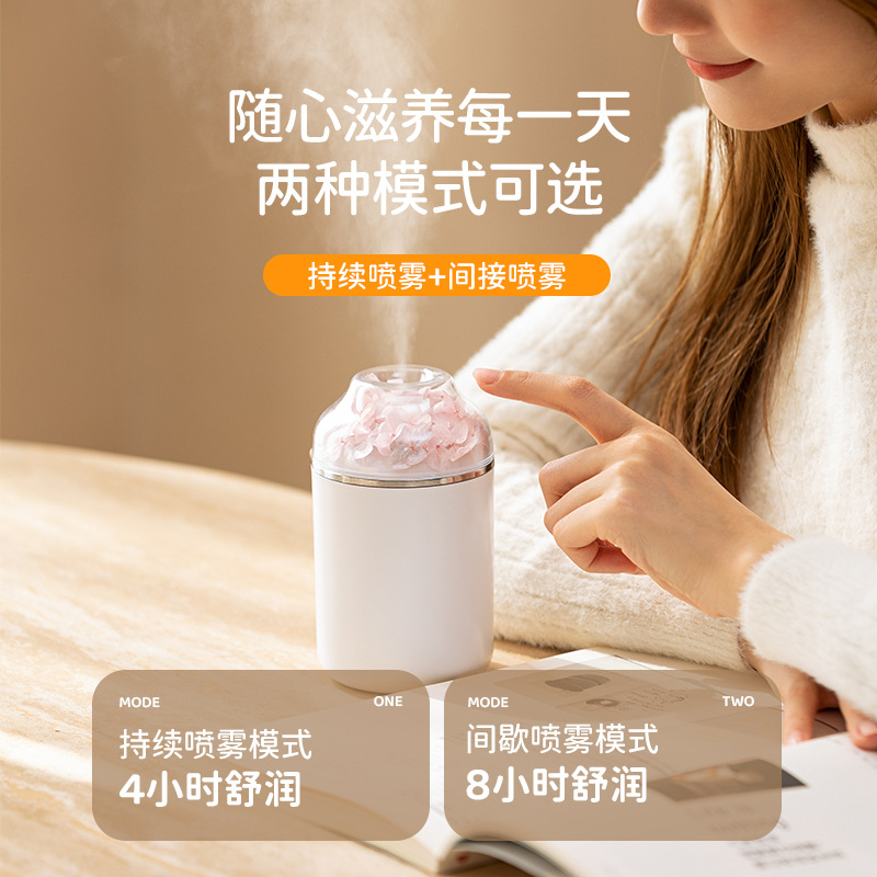 Humidifier Home Mute Fog Amount Usb Small Portable Charging Bedroom Office Water Supply Original Wholesale H Specification drawing