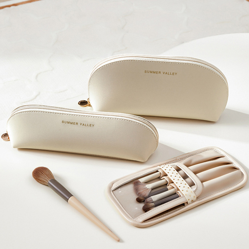 化妆包化妆刷收纳袋ins高级感网红便携 2023新款防水多功