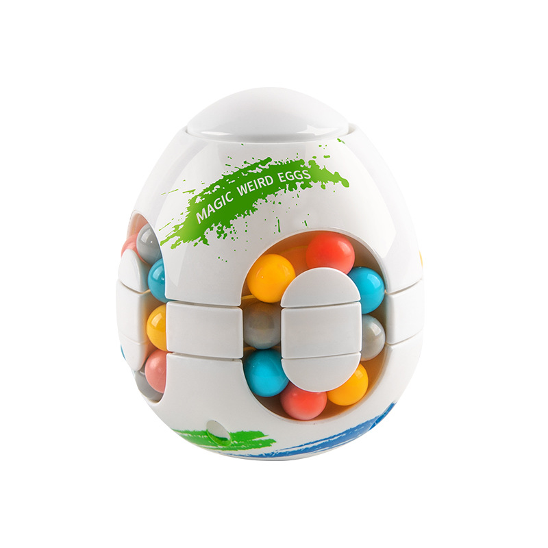 Cross-border foreign trade children's intelligence toys, monster eggs, Magic beans, Rubik's Cubes, educational and stress-relieving Rubik's Cube toys, small Rubik's cubes wholesale Item Picture