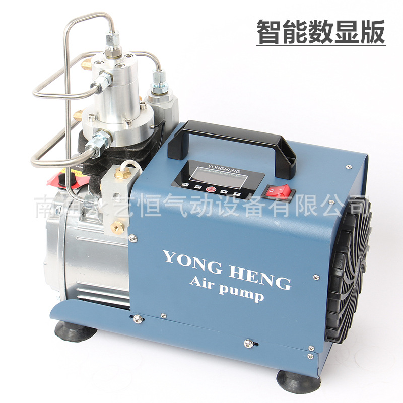Yongheng High Pressure Air Pump 30Mpa High Pressure Air Pump 30Mpa Electric High Pressure Air Pump Water Cooling details Picture