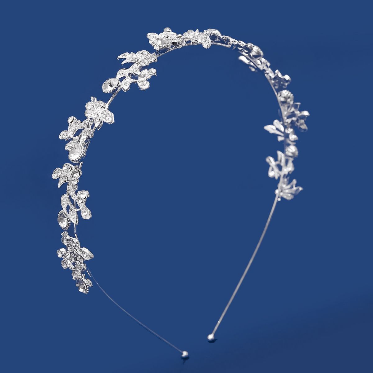 新娘巴洛克金色皇冠韩式金枫叶头饰结婚造型新款公主王冠婚纱饰品