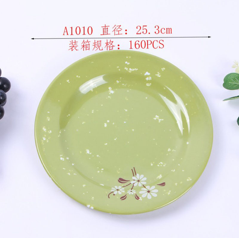 创意时尚密胺白底实物图