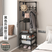 Corner coat and hat rack multi-layer assembly clothes rack hanging clothes rack bedroom corner hanging clothes rack floor shelf