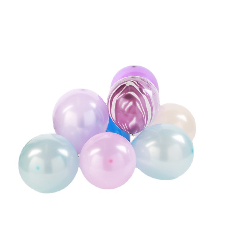 Látex balling globos boda tienda día de fiesta decoración escena arreglo 10 "2.2g paquete de 100 Item Picture