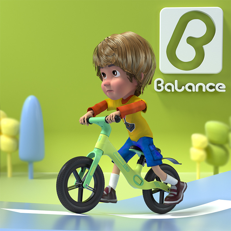 儿童平衡车3-6岁无脚踏滑行车踏步车宝宝学步车男女孩自行车批发详情图1