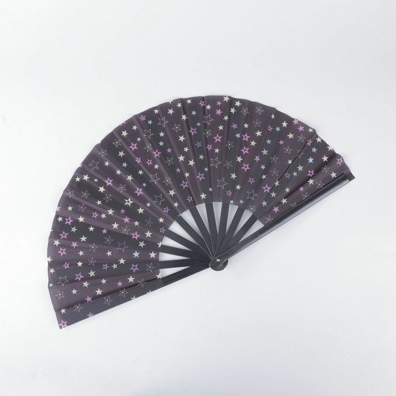 现货批发功夫扇大扇子功夫扇塑料扇骨广告扇图案亚马逊热门爆款详情13