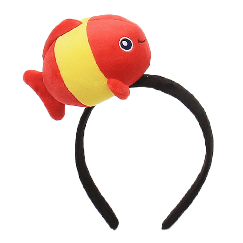 Crayfish, crab, shark, hair band, hair clip, headwear, cartoon Marine animal performance, children's photo shoot, octopus, hair accessory, girl Item Picture