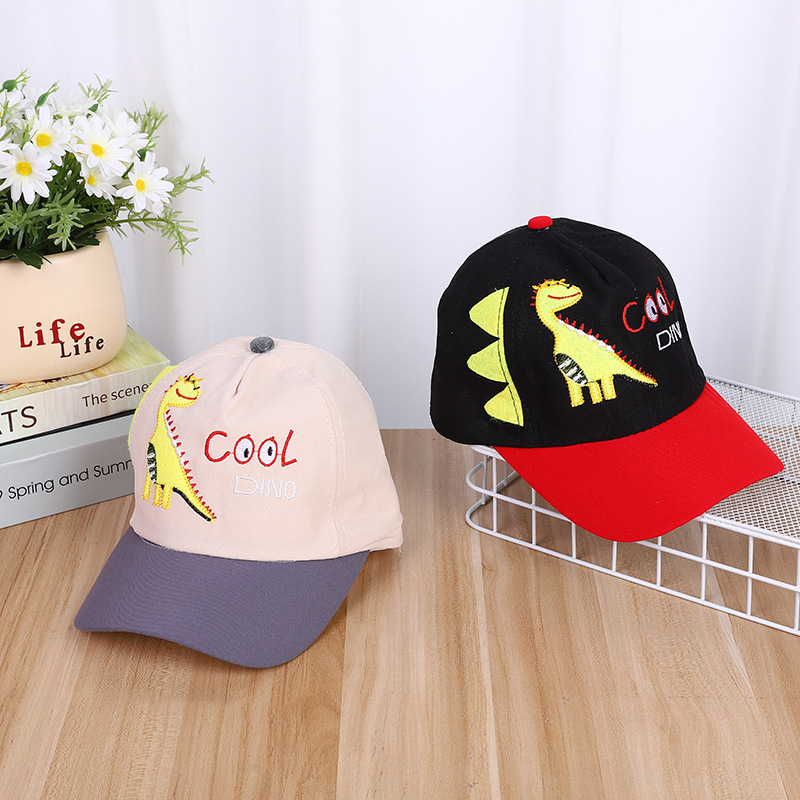 Children's Cap Children's Cap Children's Cap Baby Visor Cartoon Embroidery Men's And Women's Treasure Baseball Cap Autumn Baby Cap Specification drawing