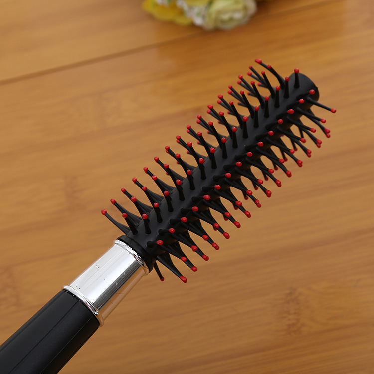 Wholesale black combs, curly hair combs, pear blossom straight hair blow-drying styling combs, roller combs, two-yuan store Specification image