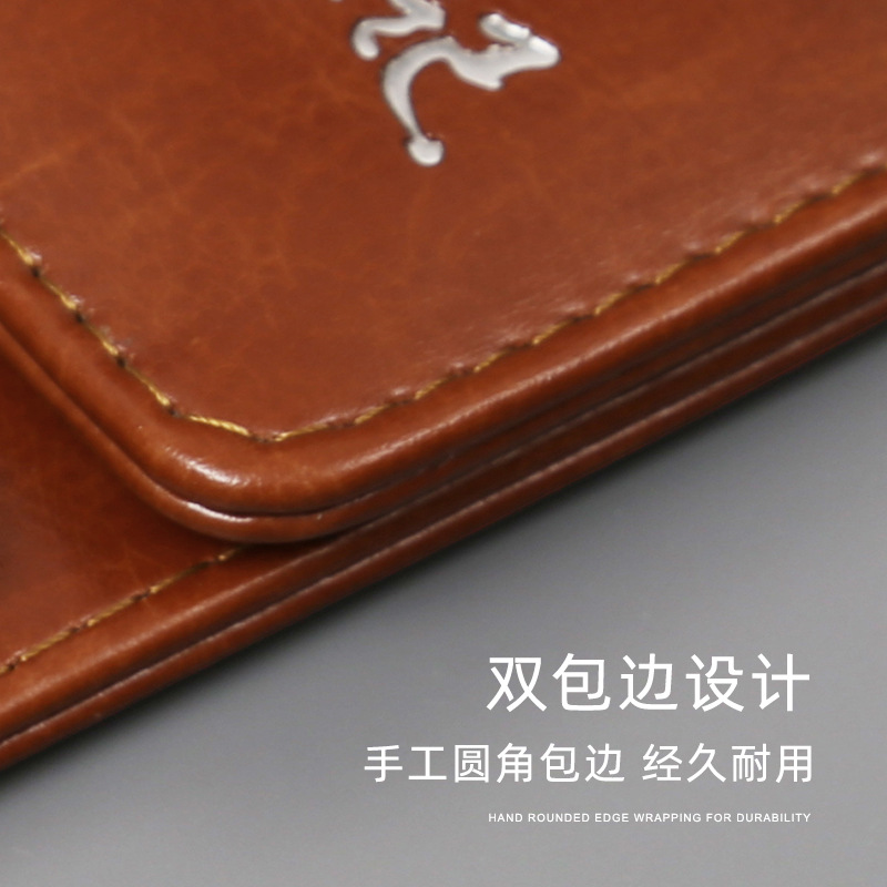Wholesale multi-functional business leather surface A4, A5, A6 writing pads, magnetic adsorption leather portable document pads Application Scenario