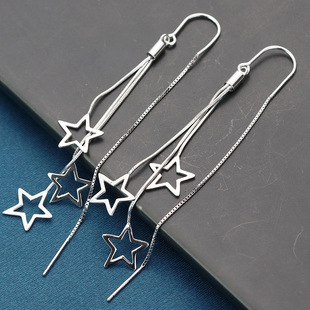 S999纯银苹果耳钉女轻奢简约新款潮小巧迷你耳环养耳洞儿童耳饰详情9