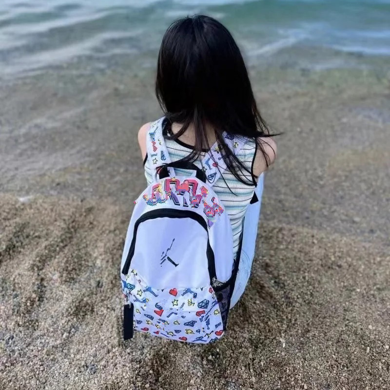 New backpacks, sports bags, school bags for junior and senior high school students, travel bags, large-capacity computer bags fully printed with logos Application Scenario