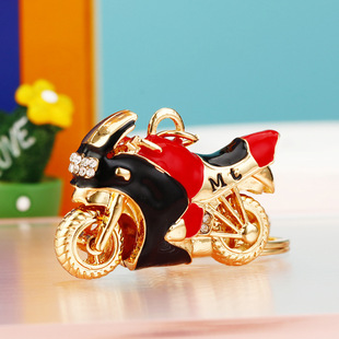 合金模型汽车钥匙扣女可爱创意韩版包挂件金属钥匙链圈小礼品批发详情10