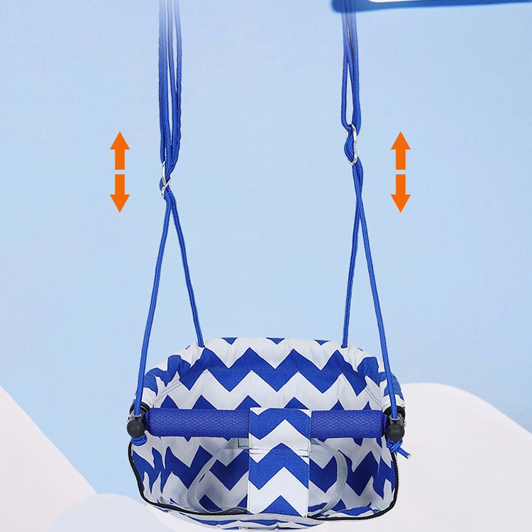 Outdoor swing, indoor home infant and toddler hanging basket, courtyard outdoor leisure hammock, swing, no need for drilling Specification image