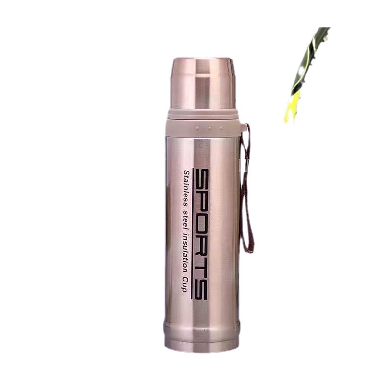 High appearance level large capacity thermos cup Outdoor portable Gift cup 750 Armor bullet thermos cup Item Picture