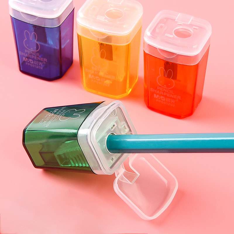 Children's cartoon pencil sharpener color small single-hole pencil sharpener manual student mini pencil sharpener wholesale Specification drawing