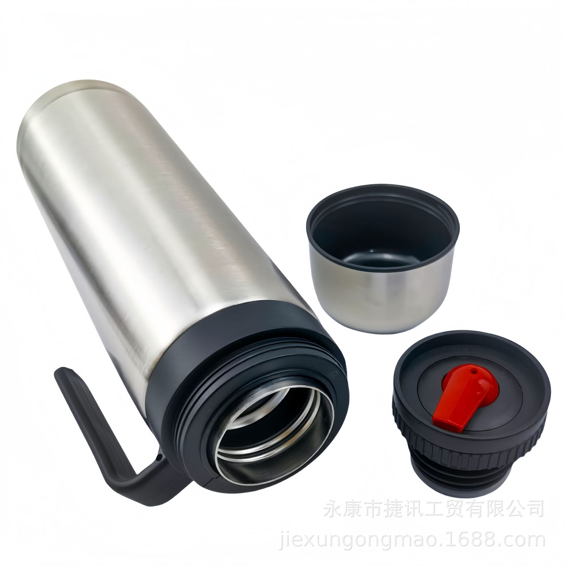 Nueva taza térmica de gran capacidad mardie jarra 304 acero inoxidable mantener caliente taza de agua mardie jarra de pajita Specification image