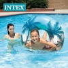Wholesale INTEX58263 patterned transparent float ring children's handle swimming ring inflatable life ring Application Scenario