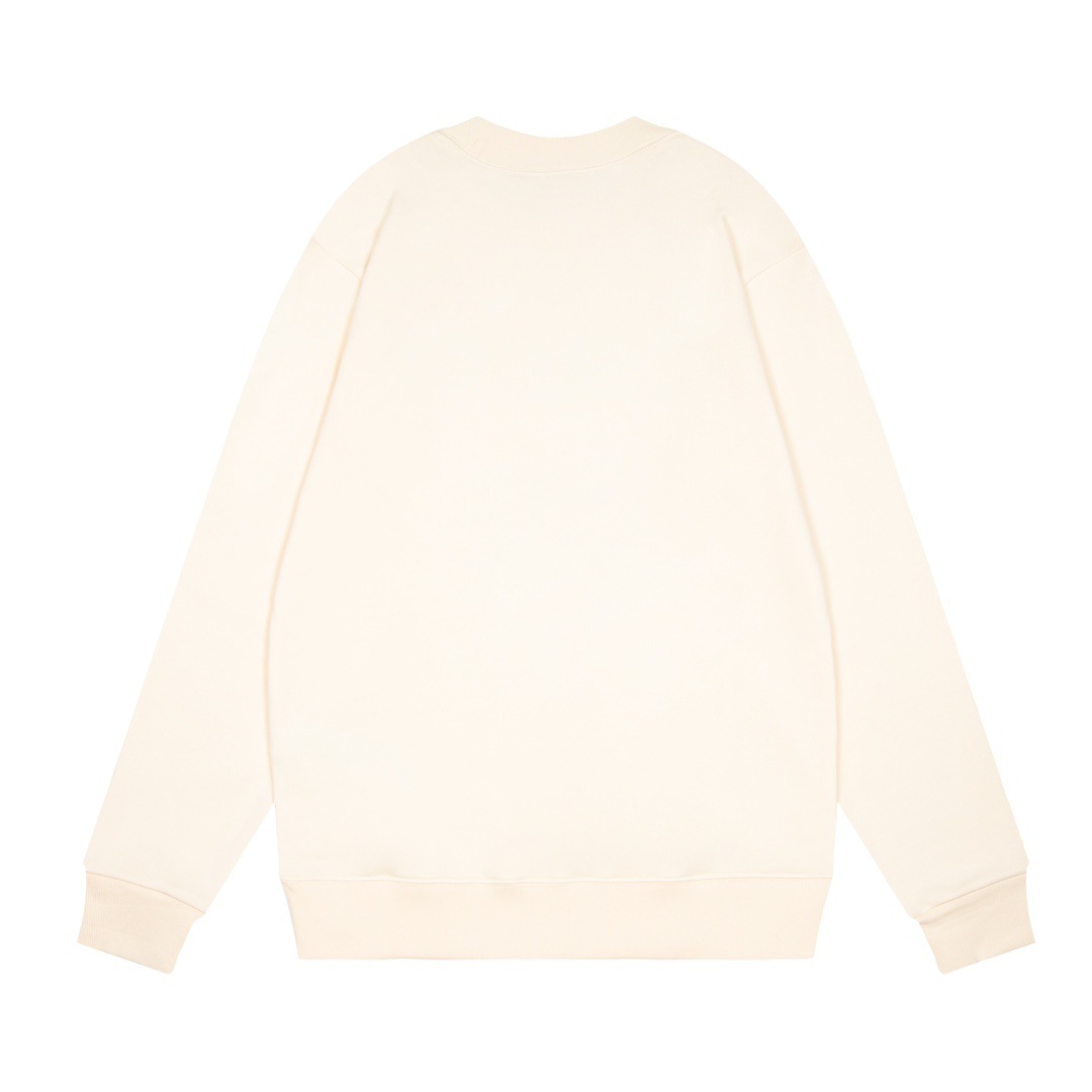 A new early autumn style, a loose-fitting long-sleeved sweatshirt with a round neck and a vase print on the front Specification image