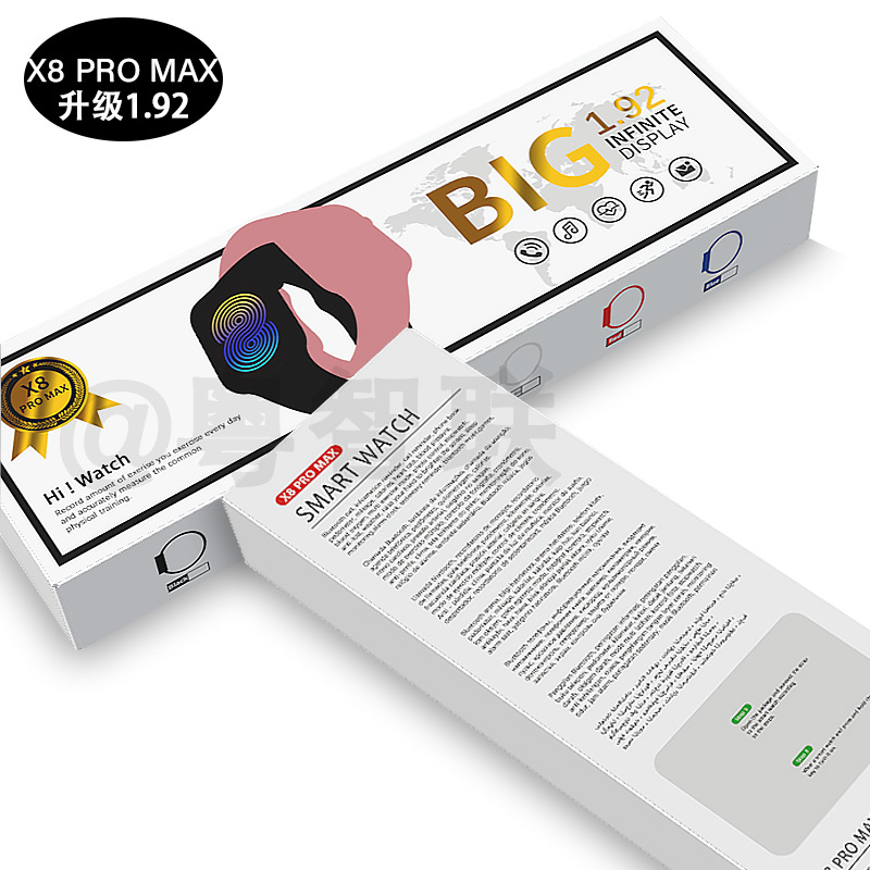 爆款X8 PRO MAX BIG智能手表跨境蓝牙通话高清带旋转消息健康手表详情图5