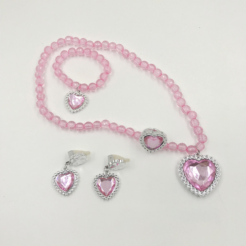 In stock and available for order. Aliexpress Amazon ice and snow multi-color pendant necklace details Picture