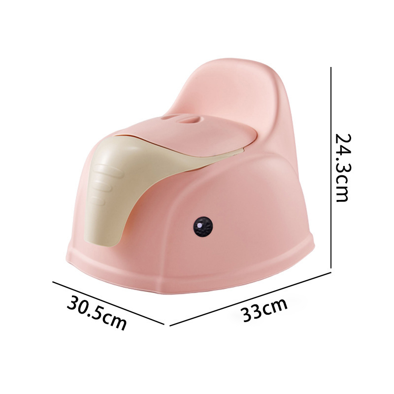 Children's toilet bowls, baby urinals, toilet bowls, children's training toilet, cartoon elephant toilet bowls Application Scenario