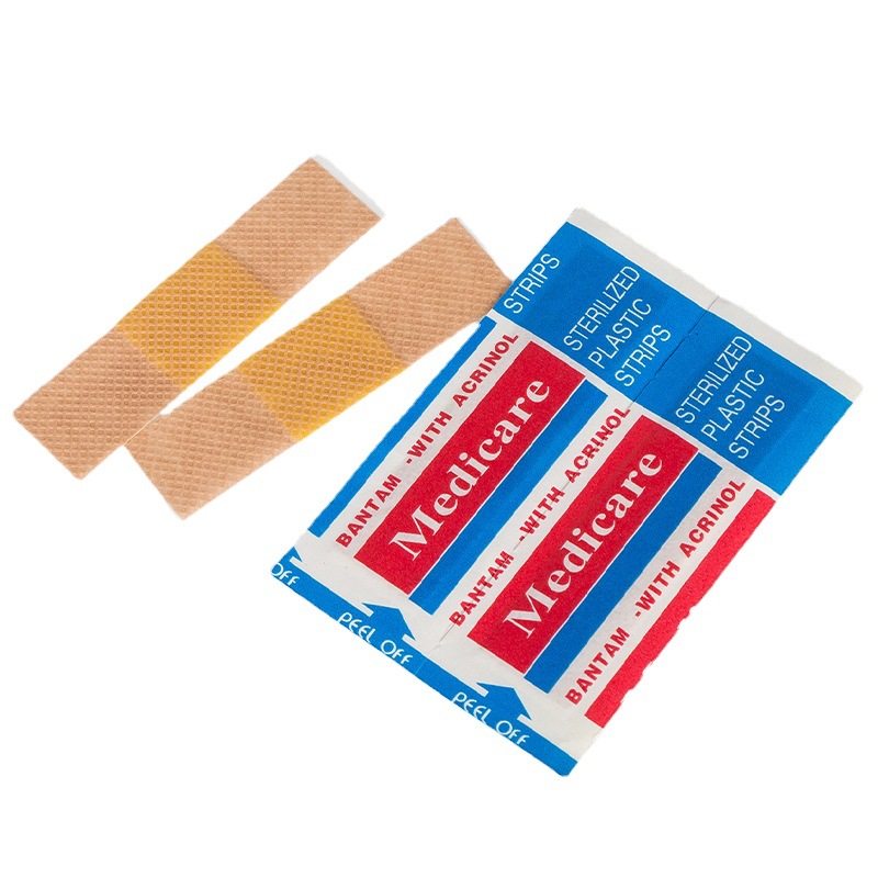 Medicare Skin Color Non-Woven Bandage (Square Corner) 100 Pieces For Export Only Item Picture
