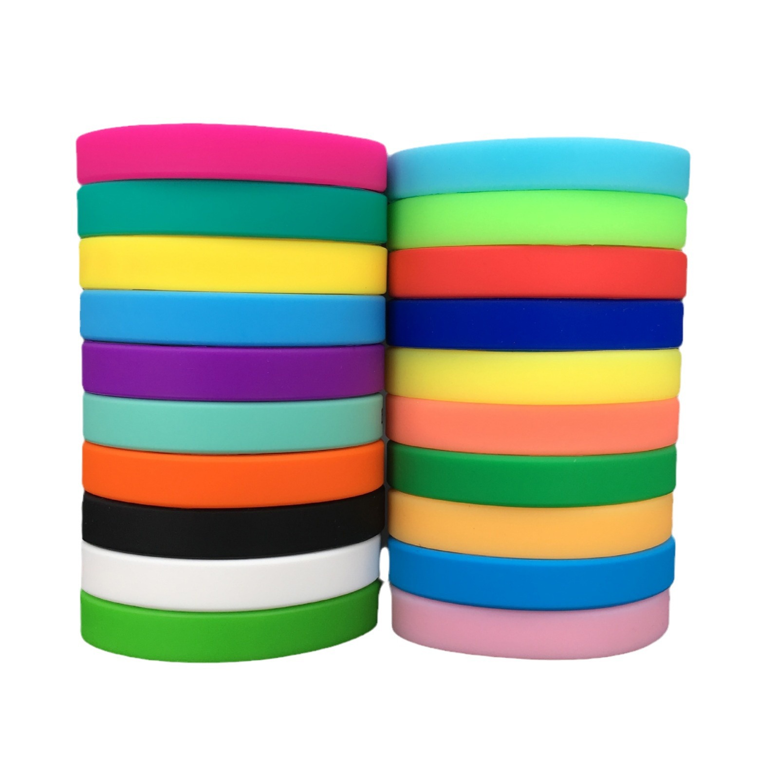 Pulseras de silicona de color sólido para niños y adultos pulseras de spot luminosas pulseras de tuanjian team team pulseras de goma Item Picture