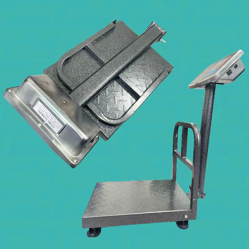 Zhibo Commercial Electronic Platform Scale Foldable Floor Scale Express Weighing Scale 150Kg Platform Scale 300Kg Electronic Scale details Picture