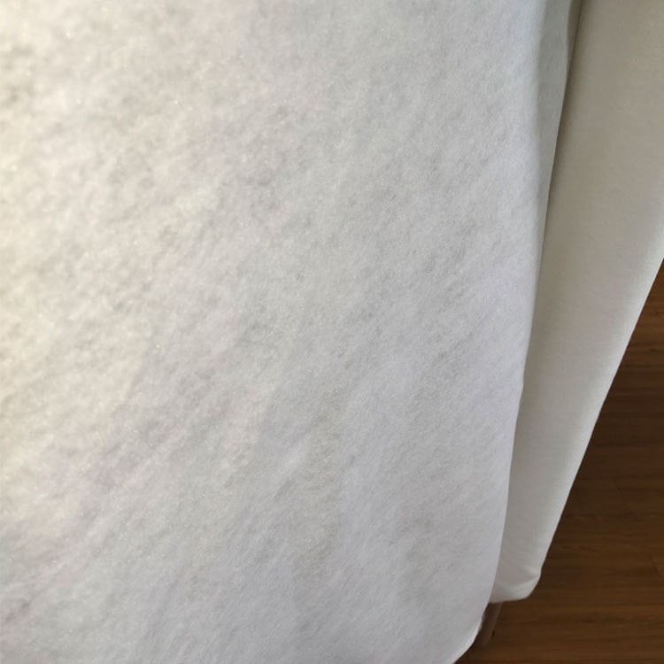 Factory mattress, needle-punched cotton, white cotton felt, non-woven fabric, polyester fiber, non-woven fabric, water-absorbing, warm, breathable, moisture-retaining filling details Picture