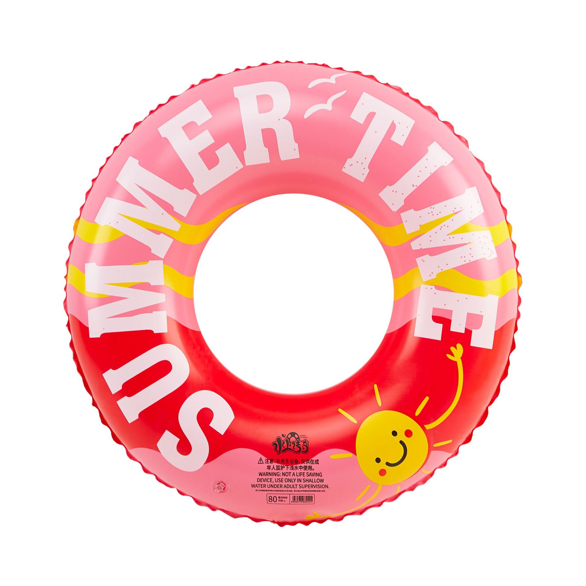 Pvc Thickened Summer Time Swimming Circle Children Swimming Aids Lifebuoy Swimming Toys Wholesale Application Scenario