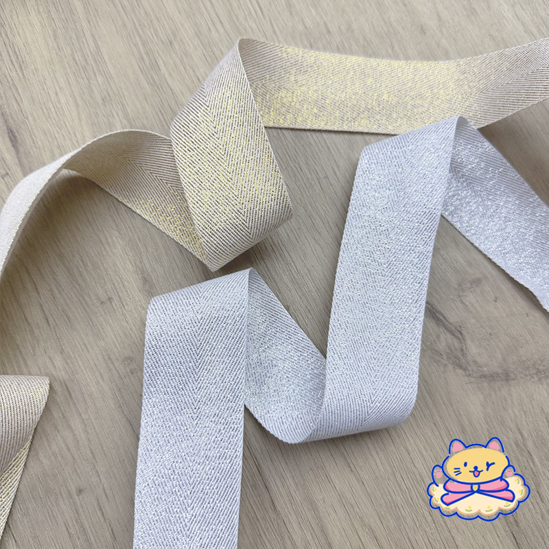 Magic Gold And Silver Thread Herringbone With Handmade Diy Hair Accessories Bow Material Clothing Straw Hat Accessories Gift Box Packaging Application Scenario