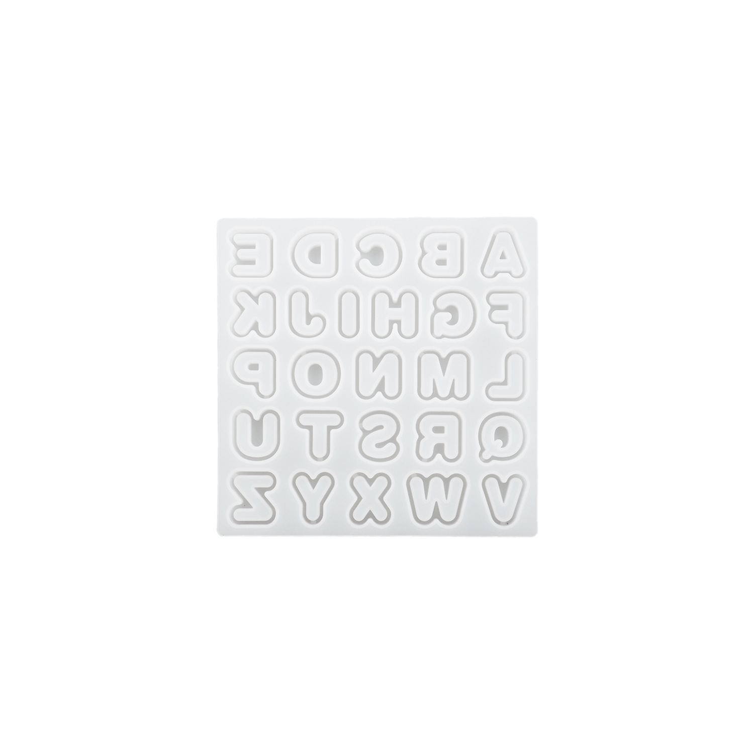 diy cristal goteo epoxy floating sand letras mini doble capa floating sand inglés espejo molde de silicona Application Scenario