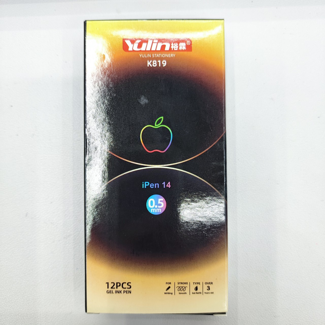 Yulin K819 Ipen14 Neutral Pen 2 Color Pen Simple Multi-Style 0.5 Needle Neutral Pen details Picture