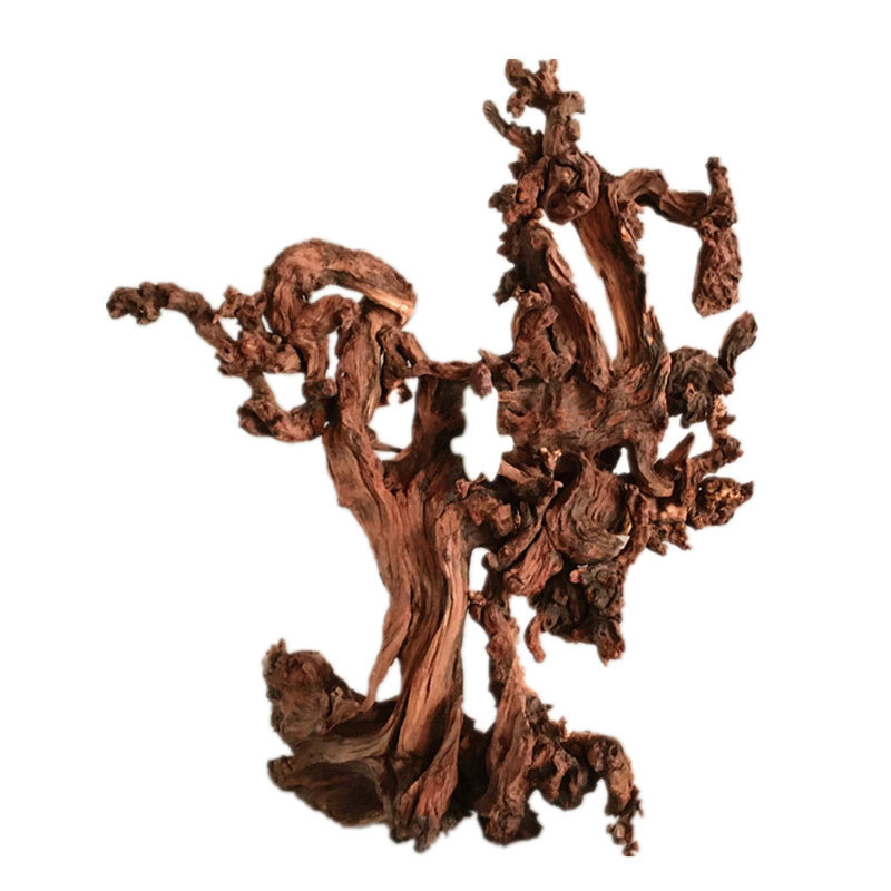 Gold Wire Redwood Natural Root Carving Root Art Decoration Woolen Zen Sheep Hoof Nail Natural Wood Carving Hot Sale Application Scenario