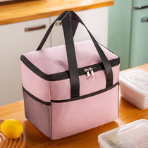 Tote bento with rice foil thickened waterproof lunch box bag